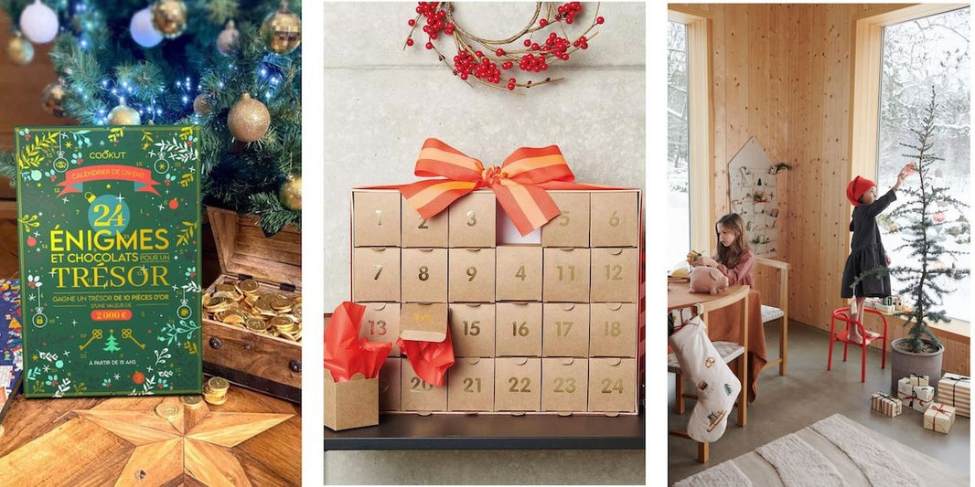 J-30 : Entrons dans la douce ambiance de Noël avec les calendriers de l’Avent !