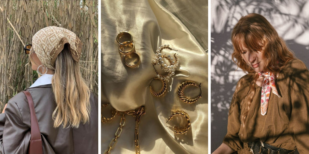 Bijoux & foulards : Faites le plein de lumière !