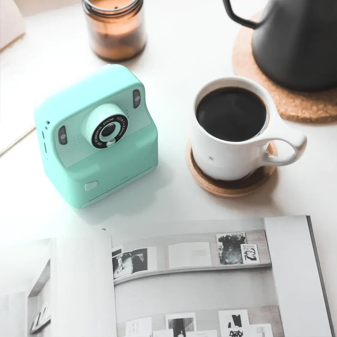 Caméra Pixiprint - Click & Print Turquoise