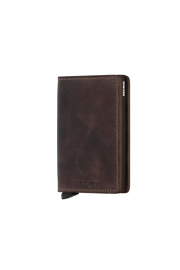 Slimwallet Vintage Chocolat