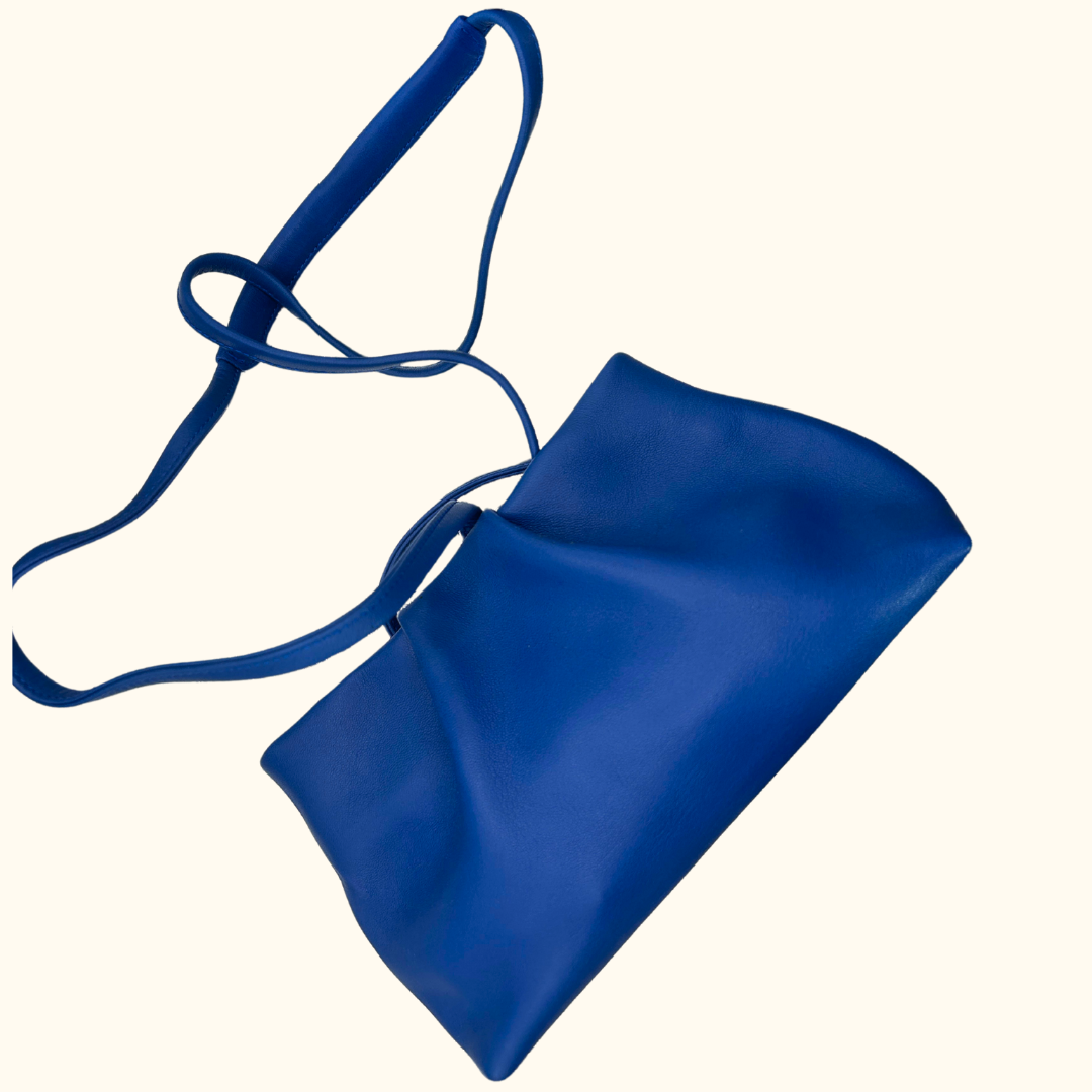 Pochette Aiko Blue denim