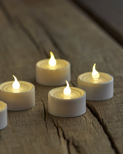 Lampen Kaarsen bordenwarmer (x4) LED