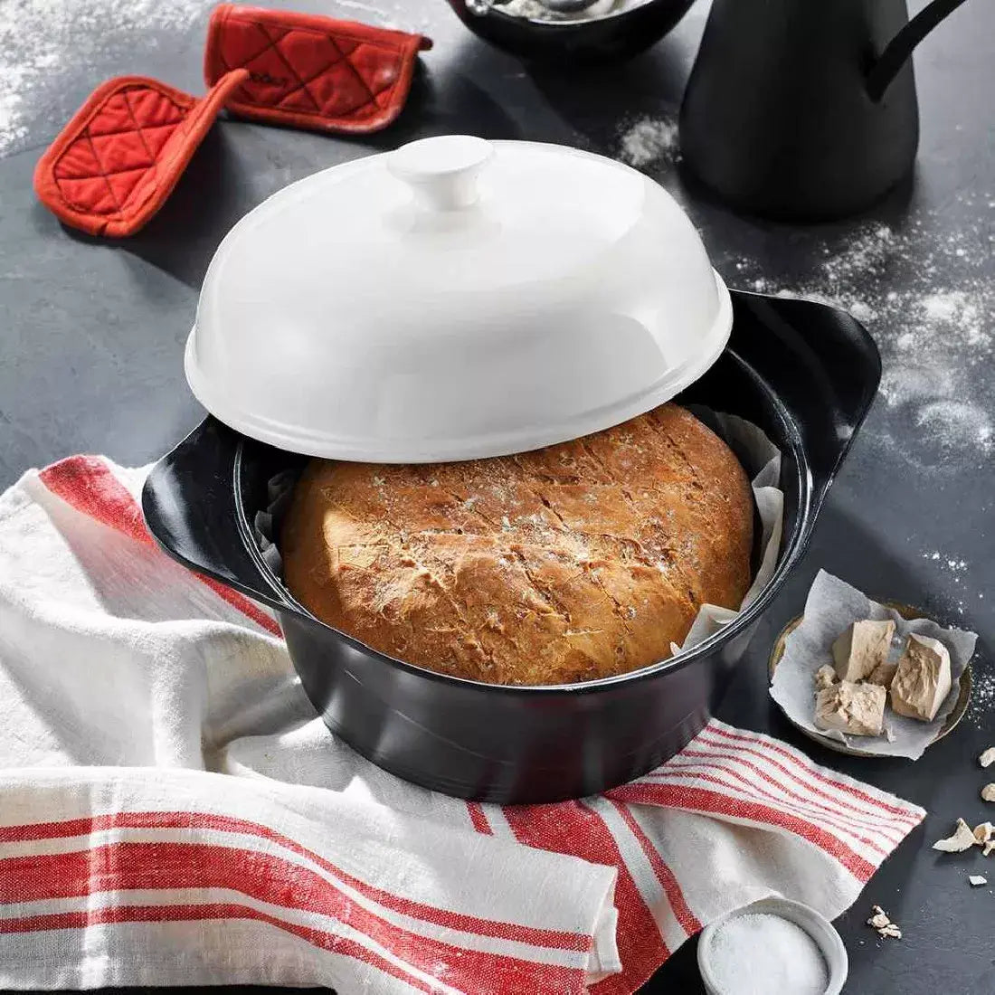 Couvercle à Pain Polaire pour Cocotte 28cm