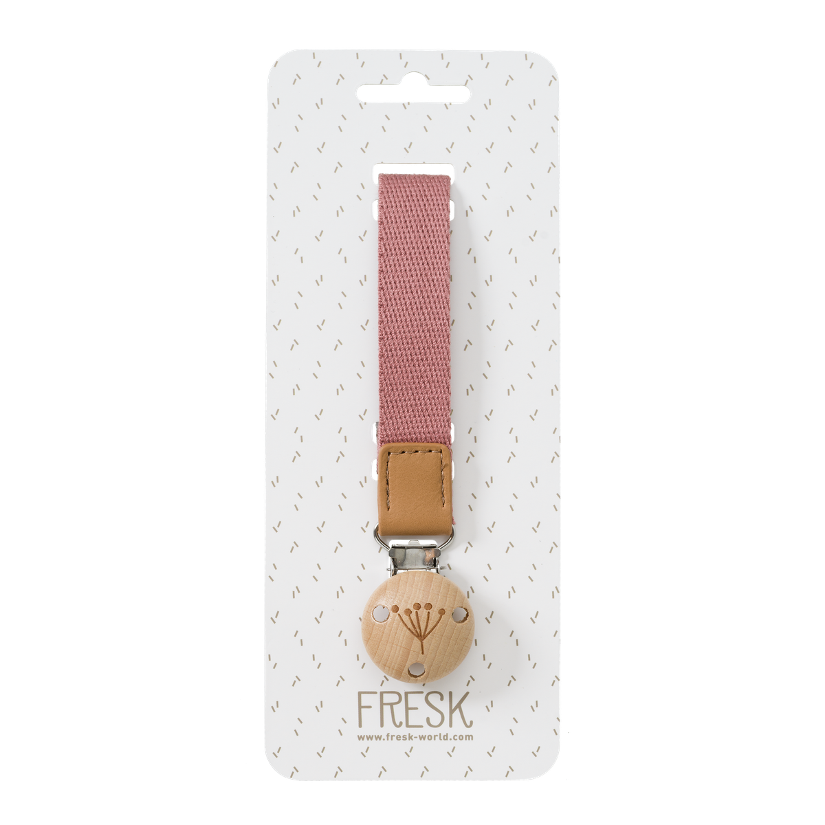 Accroche tétine Ash Rose