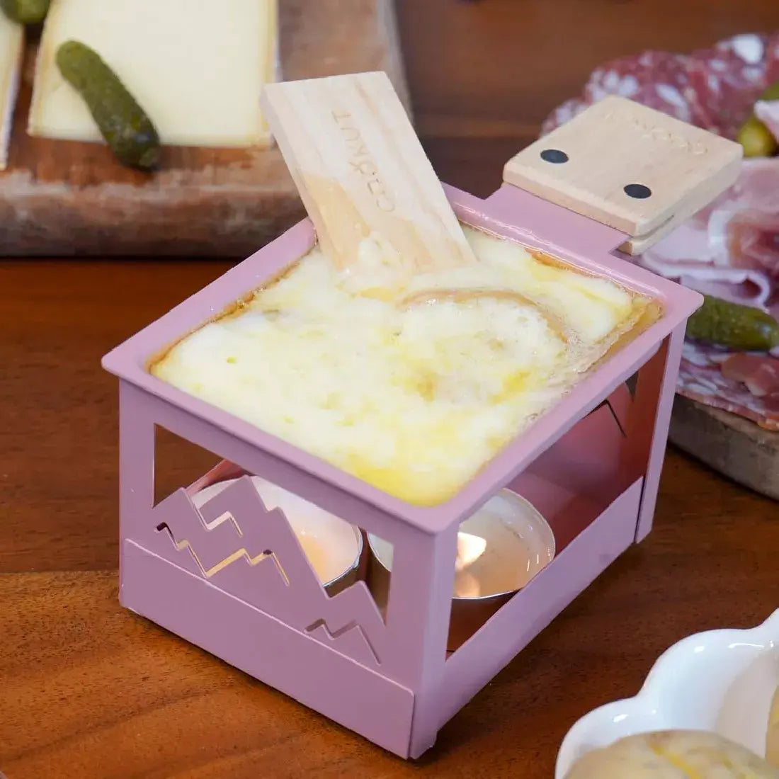 Kaarsen Gourmetten - Roze Yeti 