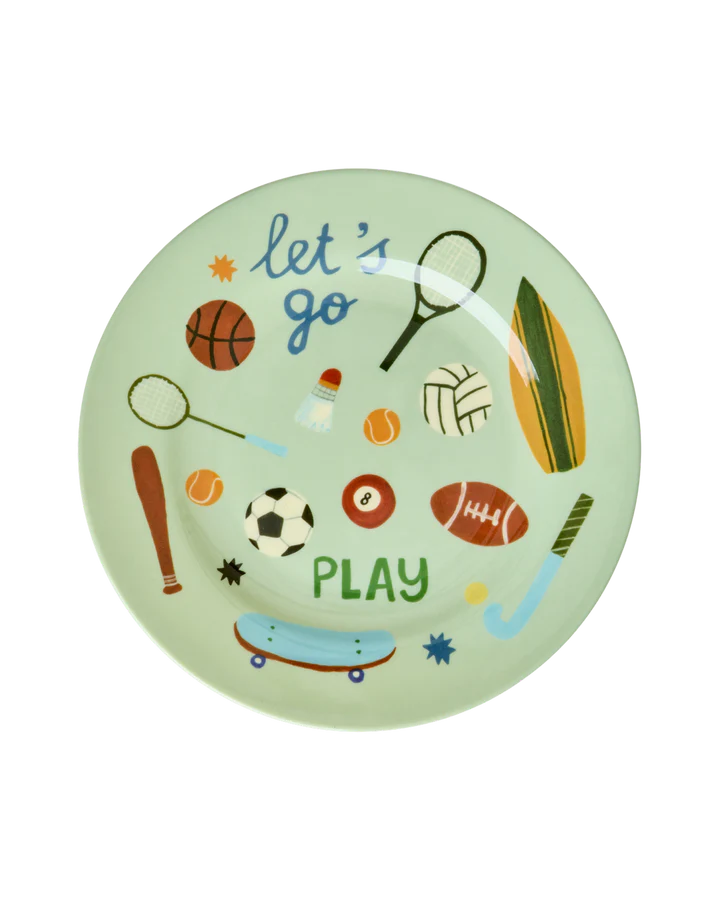 Rond melamine bord - Sport
