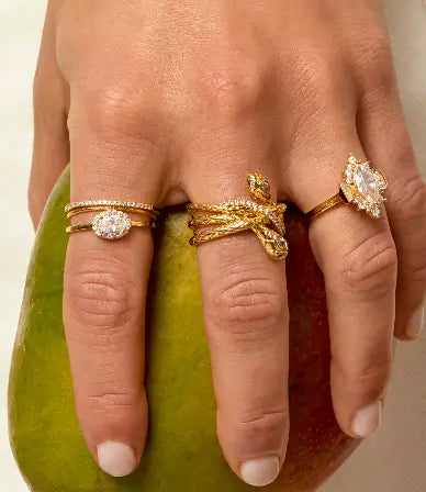 Bague Boa Or