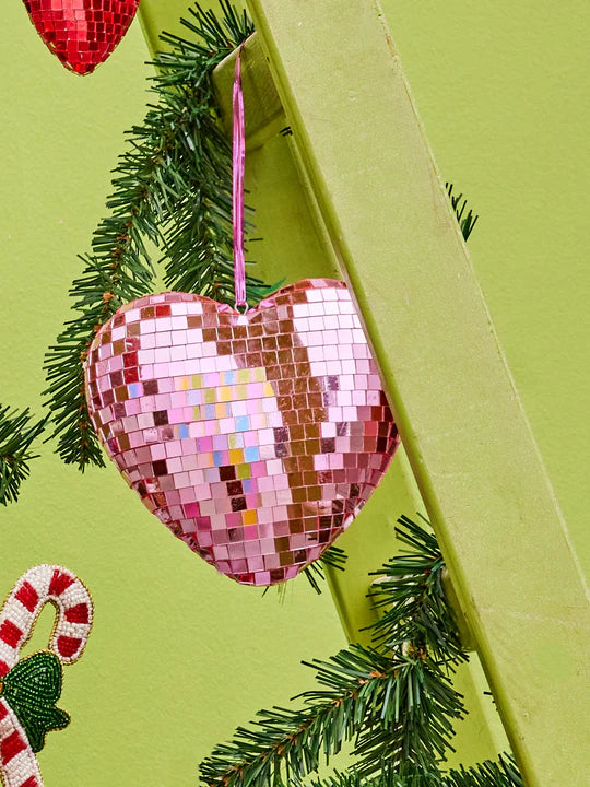 Disco discobal - "hart" Roze