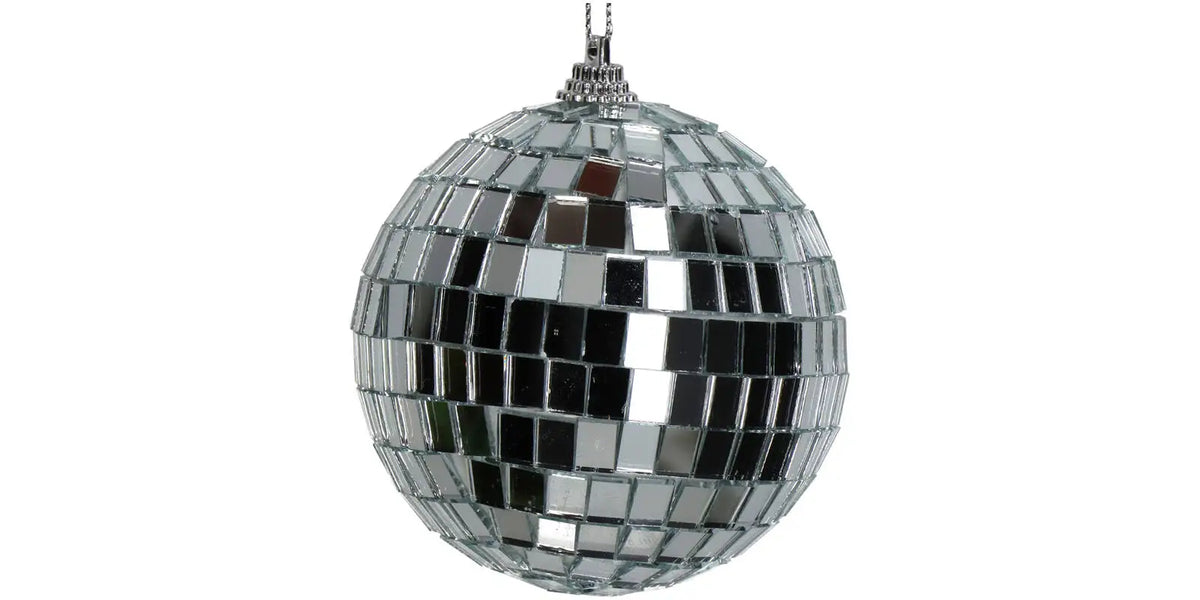 Disco mirror balls - silver