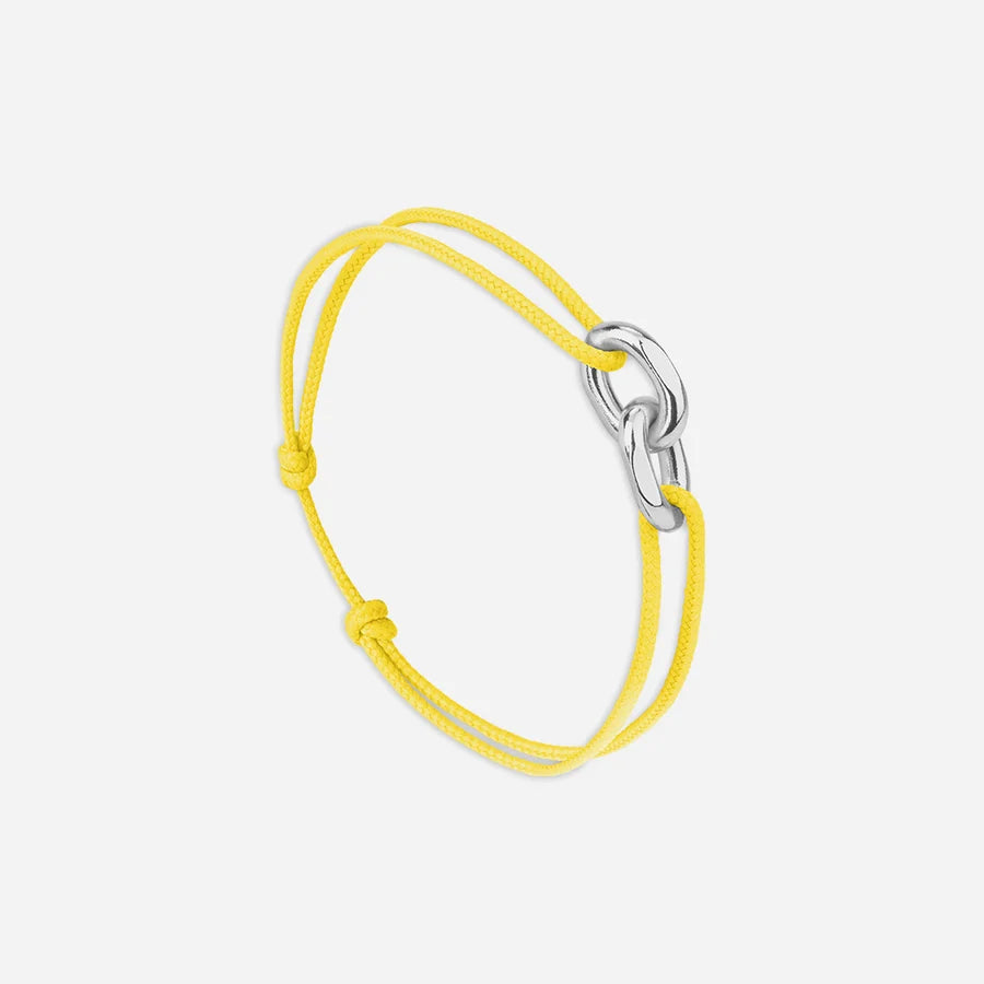Bracelet Union - argenté - Jaune