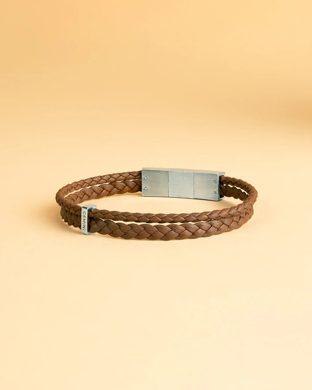 Bracelet Duo Marron Clair ML