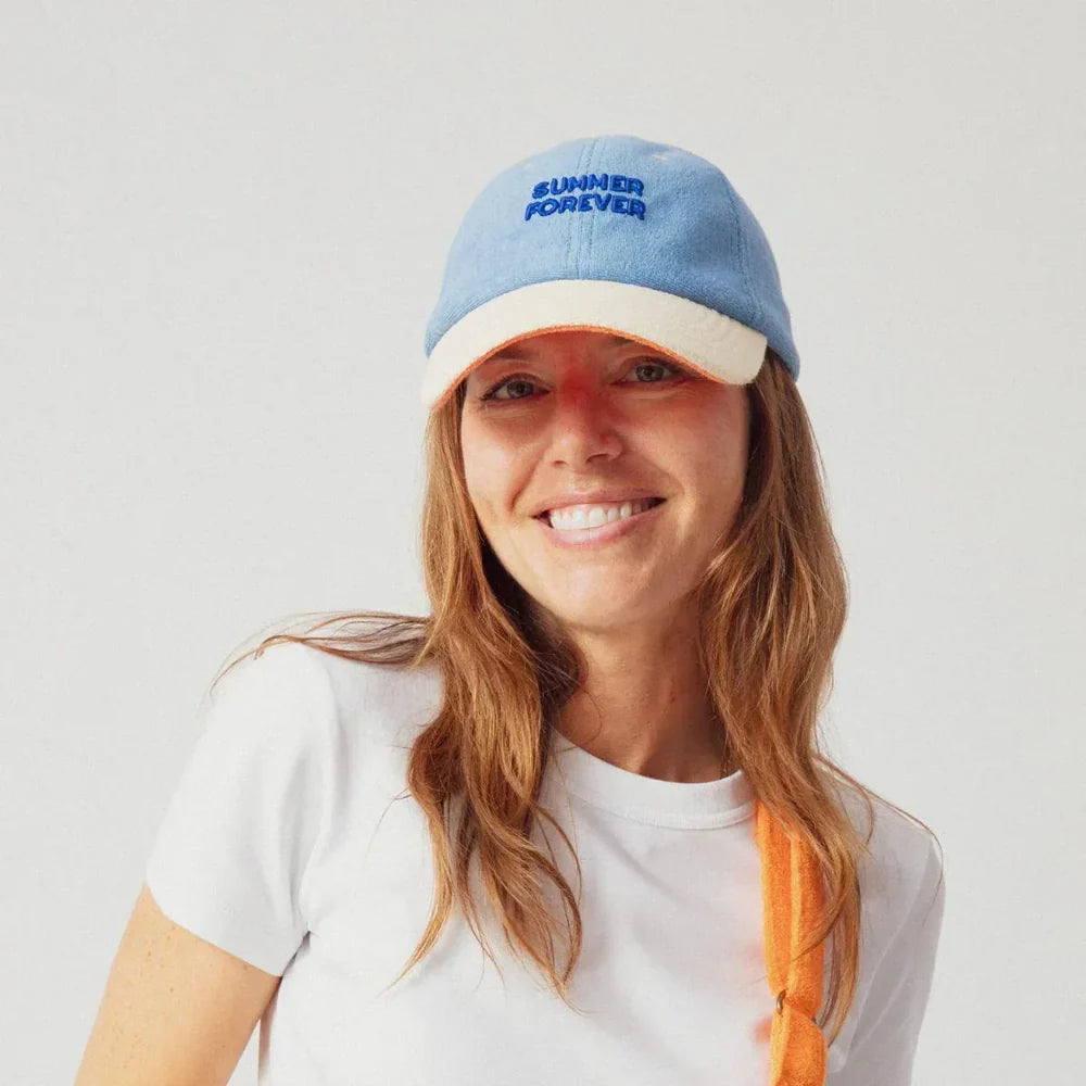 Casquette Eponge summer Forever Bleu Adulte