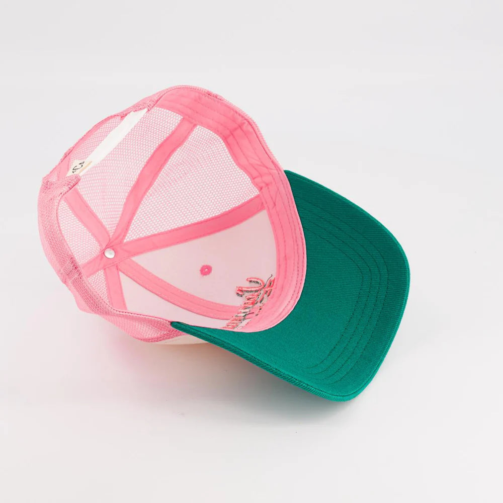 Casquette trucker Summer Forever Rose - Enfant