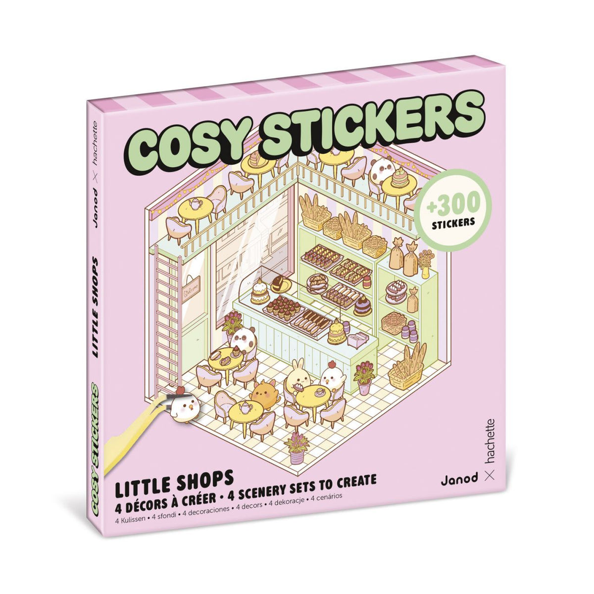 Cosy Stickers - Kleine Winkeltjes