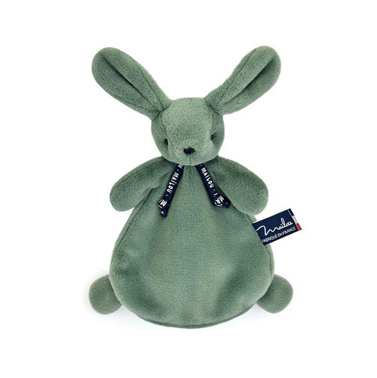 Doudou Lapin DORLOTIN vert fougère