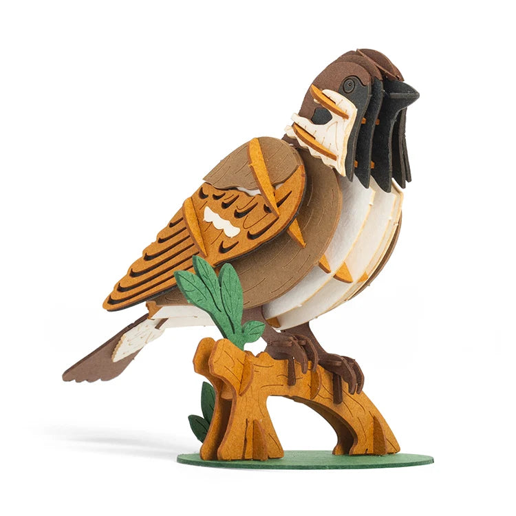 3d bird puzzle