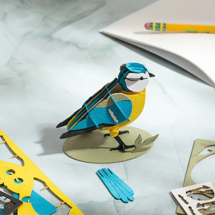 3d bird puzzle