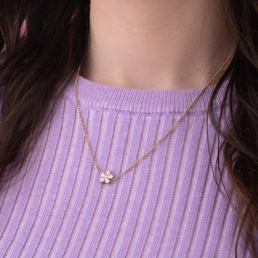 Collier Ana Doré - Crystal Rose