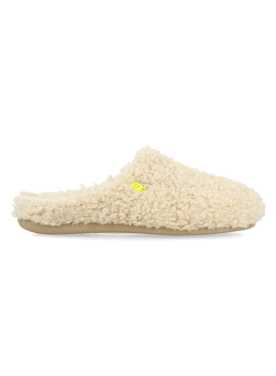 Pantoffel Teddy Edmore Offwhite