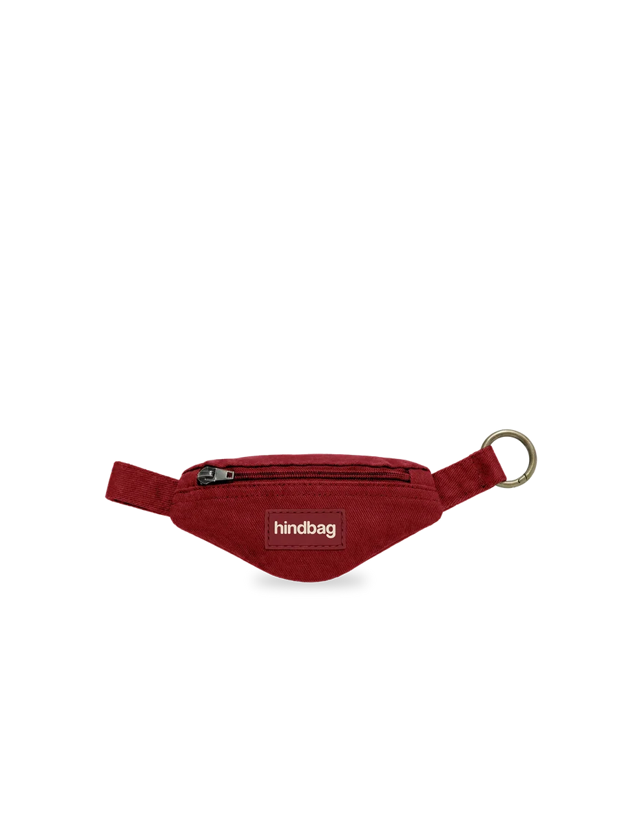 Porte-clés banane Côme Bordeaux