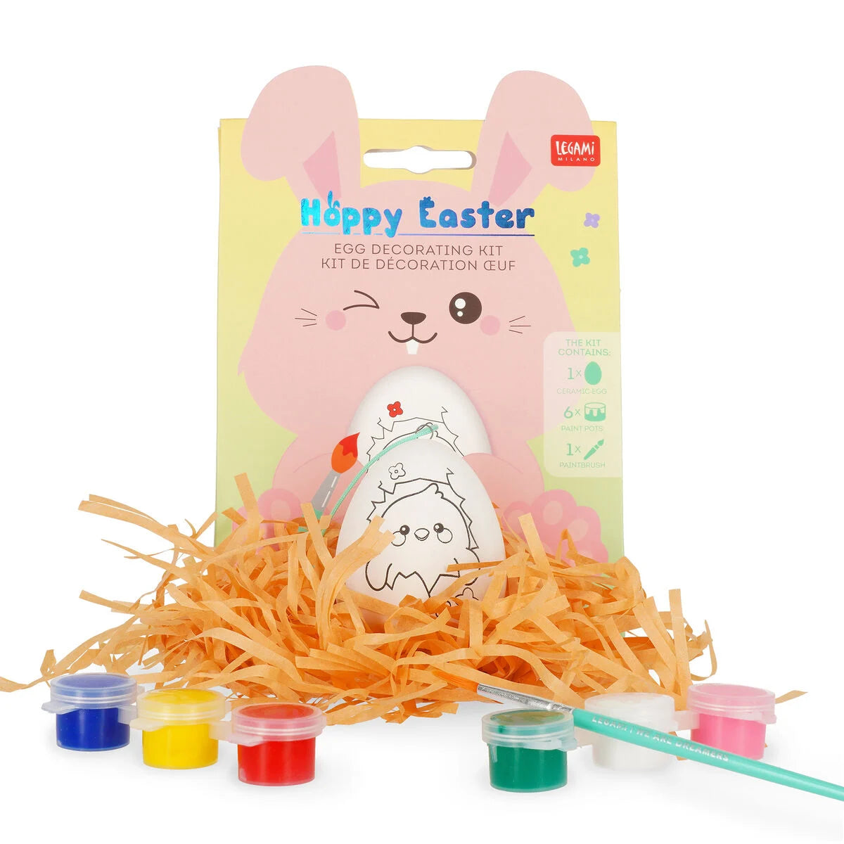 Kit de Décoration Legami Œuf - Hoppy Easter
