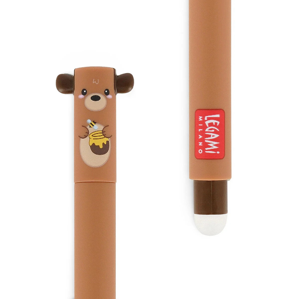 Stylo Effaçable Legami Rouge - Ours