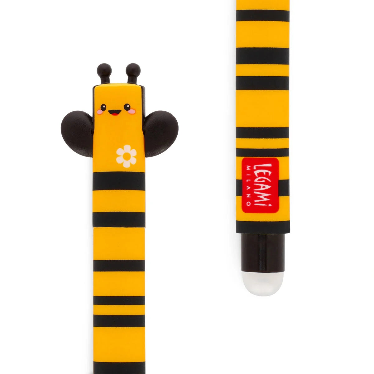 Stylo Effaçable Legami Noir - Bee