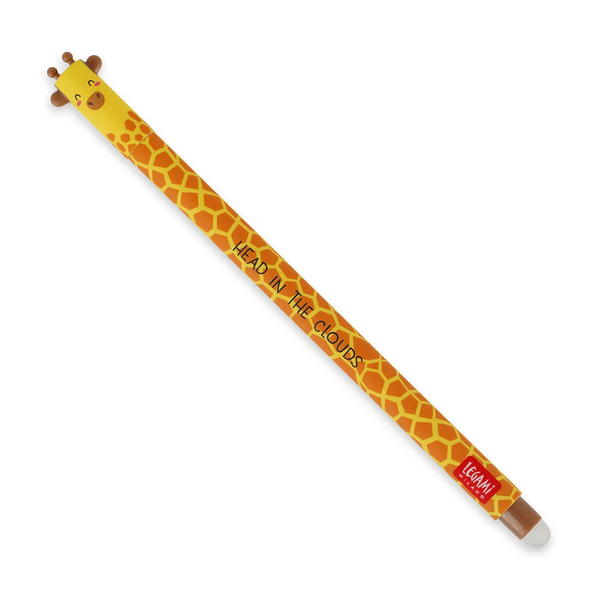 Stylo effaçable Legami Noir - Girafe