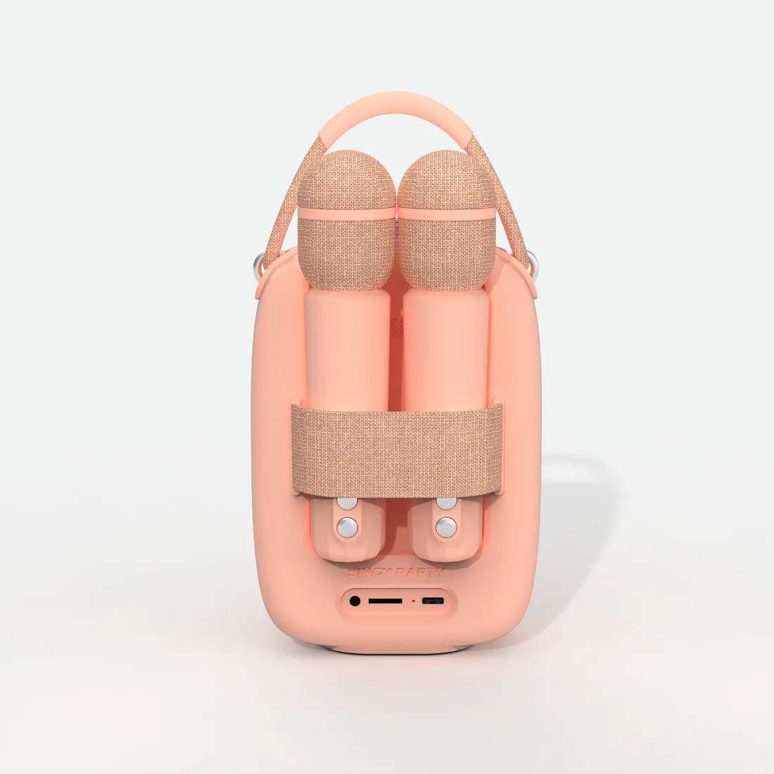 Karaoké Singy Party Speaker lumineux et Micro - Pink