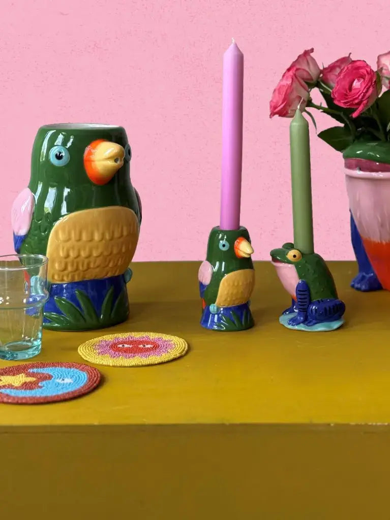 Porte bougie Loteria La Rana Grenouille
