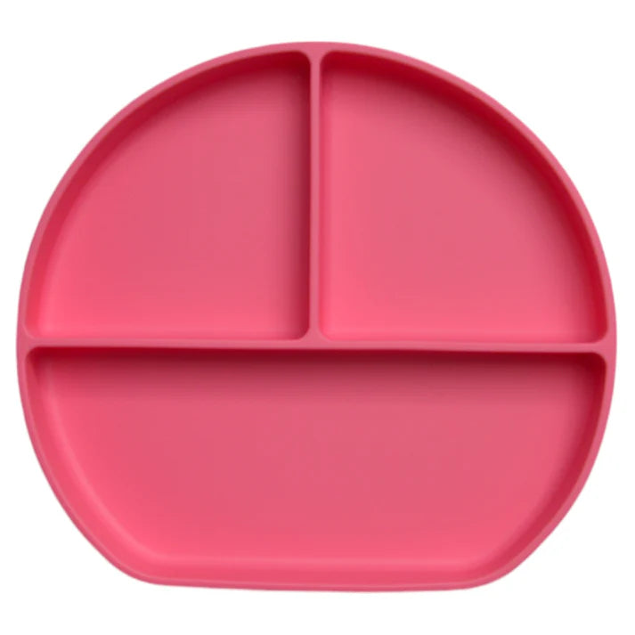Divided Plate - Bubbly Pink