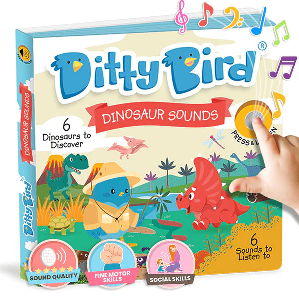 Livre  Musical - Dinosaur Sounds