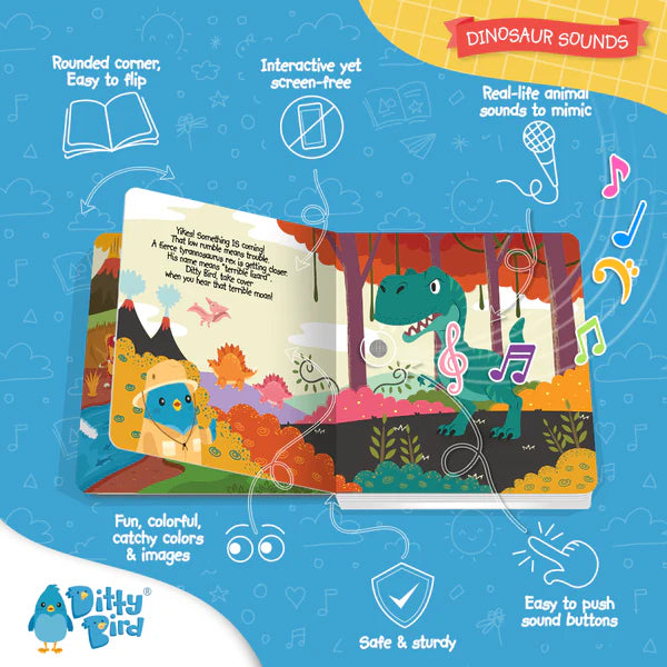 Livre  Musical - Dinosaur Sounds