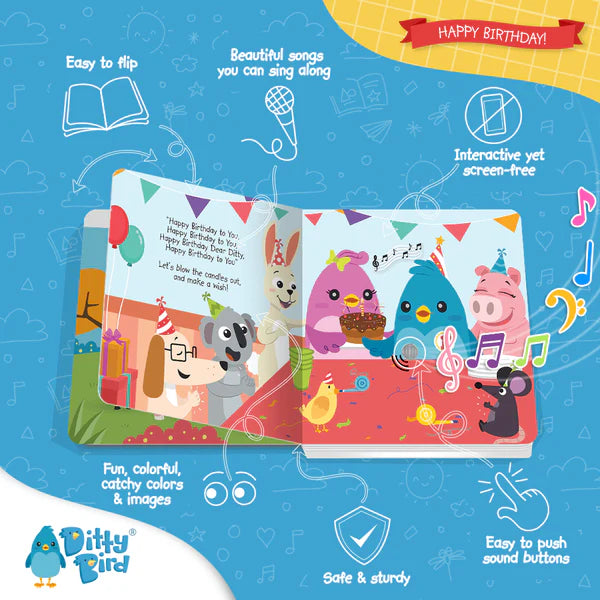 Livre Musical - Happy Birthday