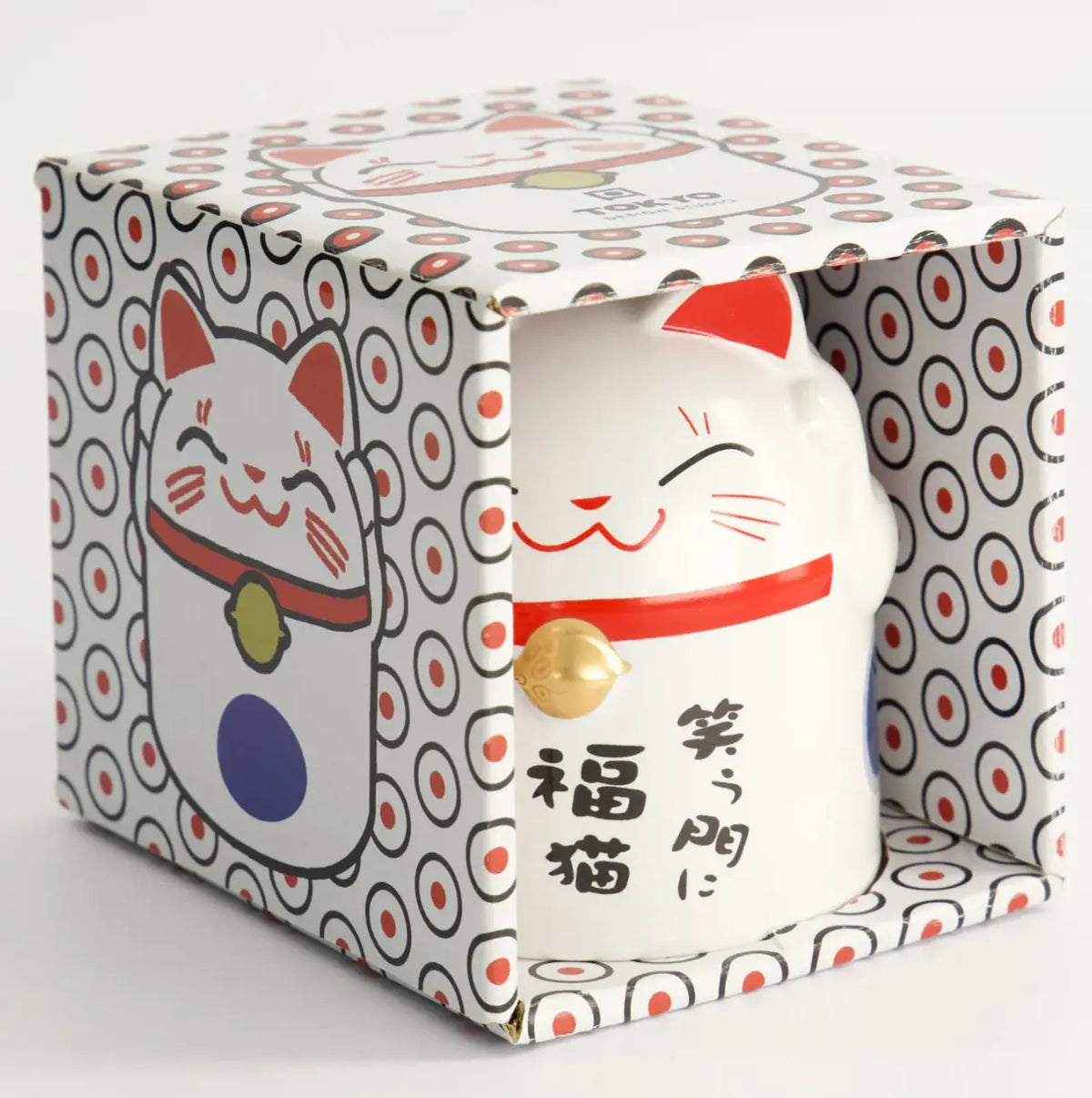 Mug Kawaii Maneki Neko Bleu – 350 ml
