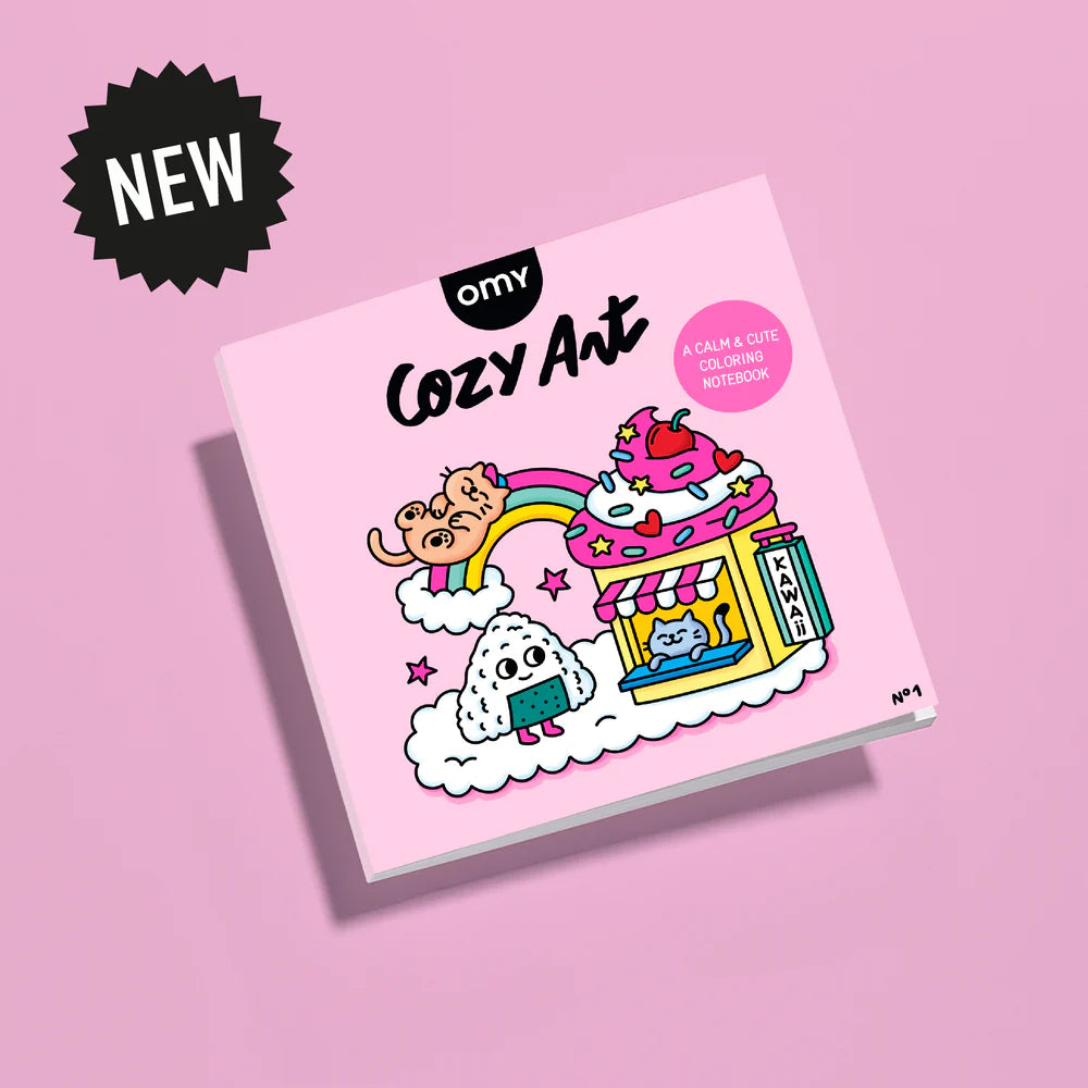 Cozy Art Coloring Book - Kawai