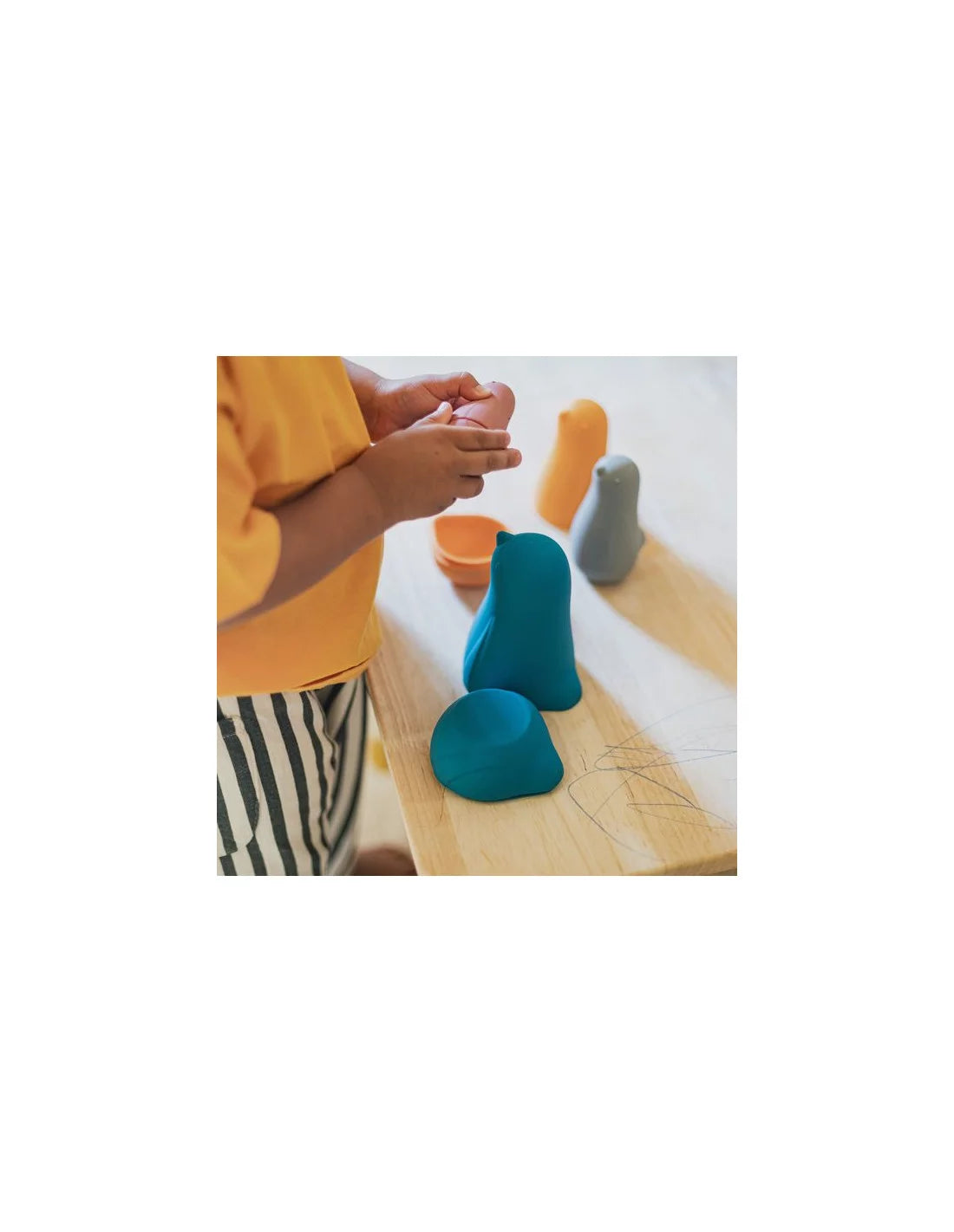 Silicone Nesting Birds – Nature