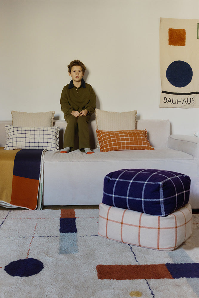 Tapis Lavable coton Geomtrical Shapes