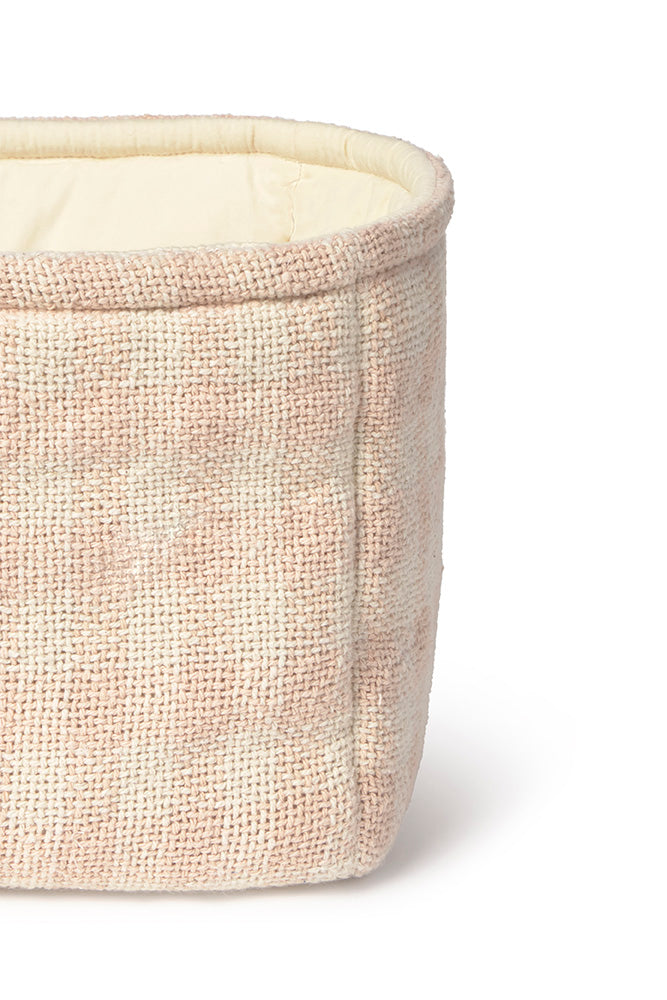 Pink Quilted Basket