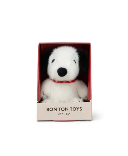 Peluche Lucky Snoopy Fuzzy en coffret