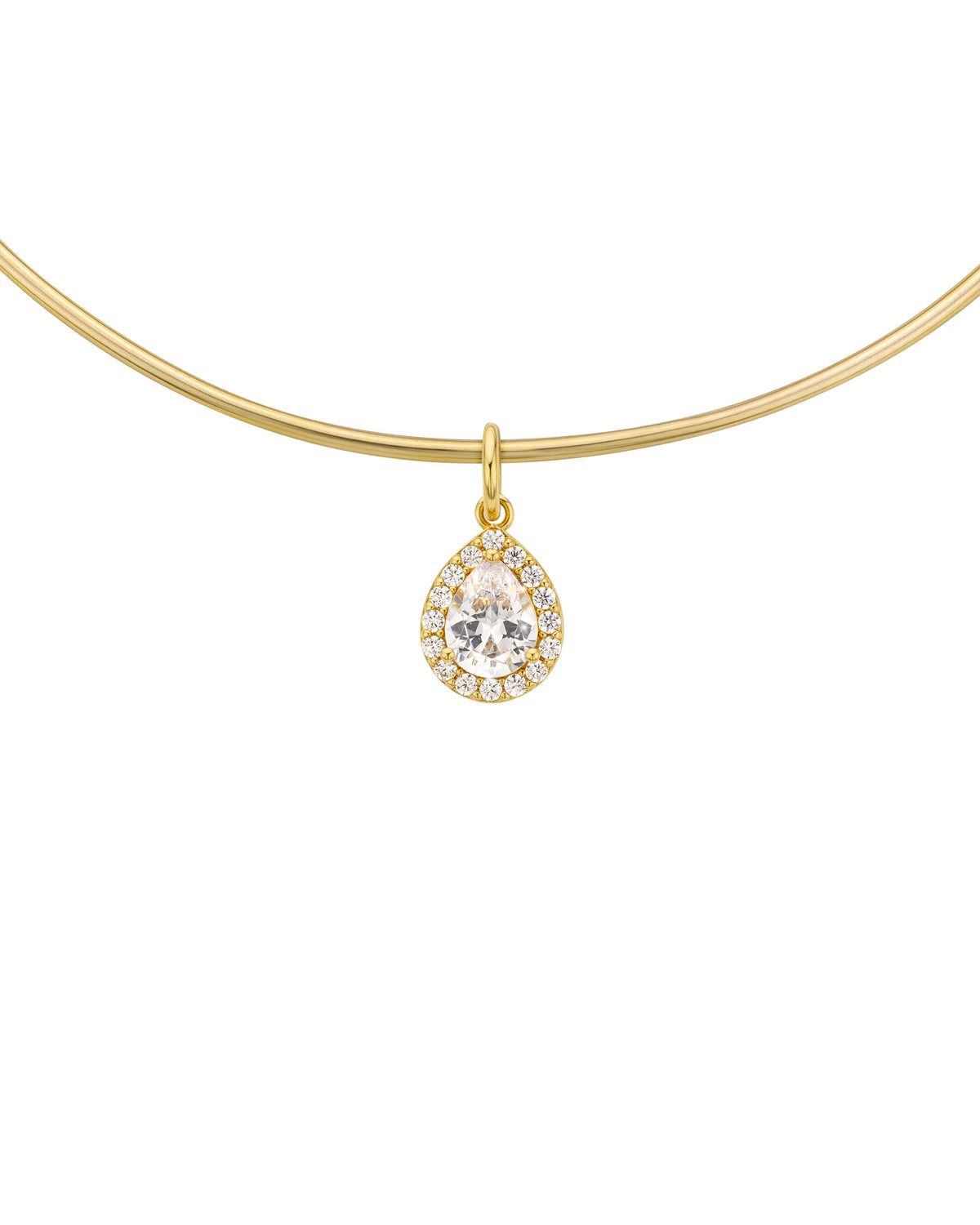 Pendentif Pear Or