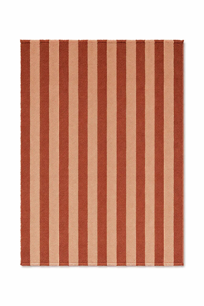 Petit Tapis Lavable Terracotta et Pink Sand