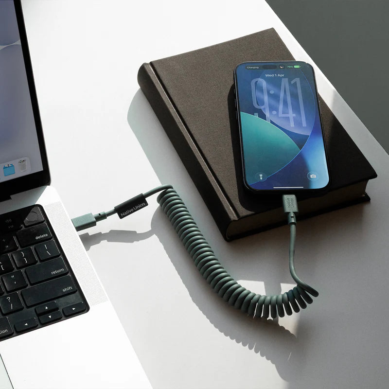 Câble USB-C Pop Cable - Slate Green