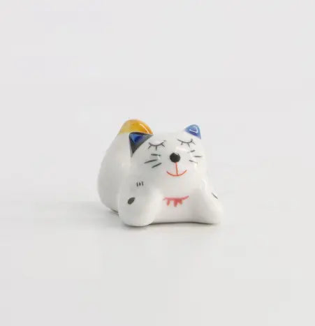 Kawaii Eetstokjeshouder Kat – Opgeheven poot