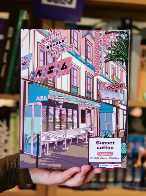 Puzzel - Zonsondergangkoffie