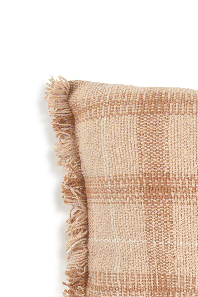 Handloom Pink Cushion