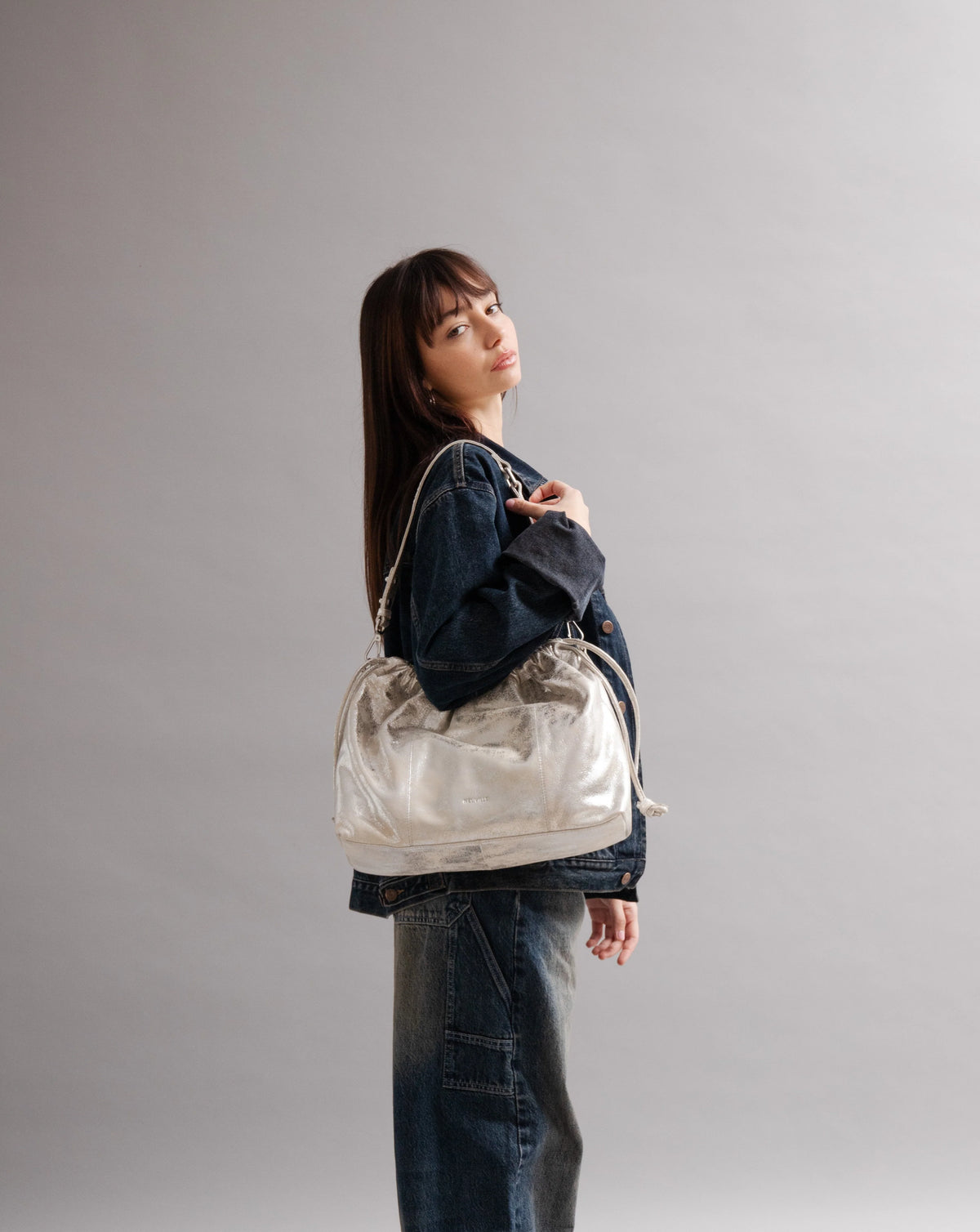 Elliot Sand Gold-tas