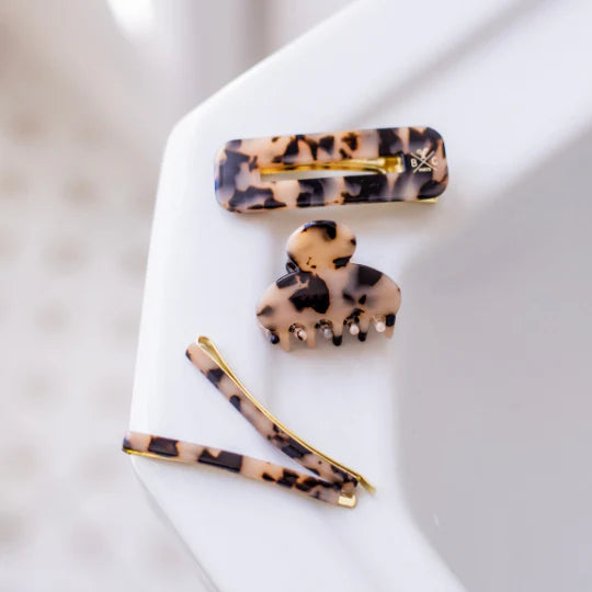 Lot de 2 épingles cheveu écaille