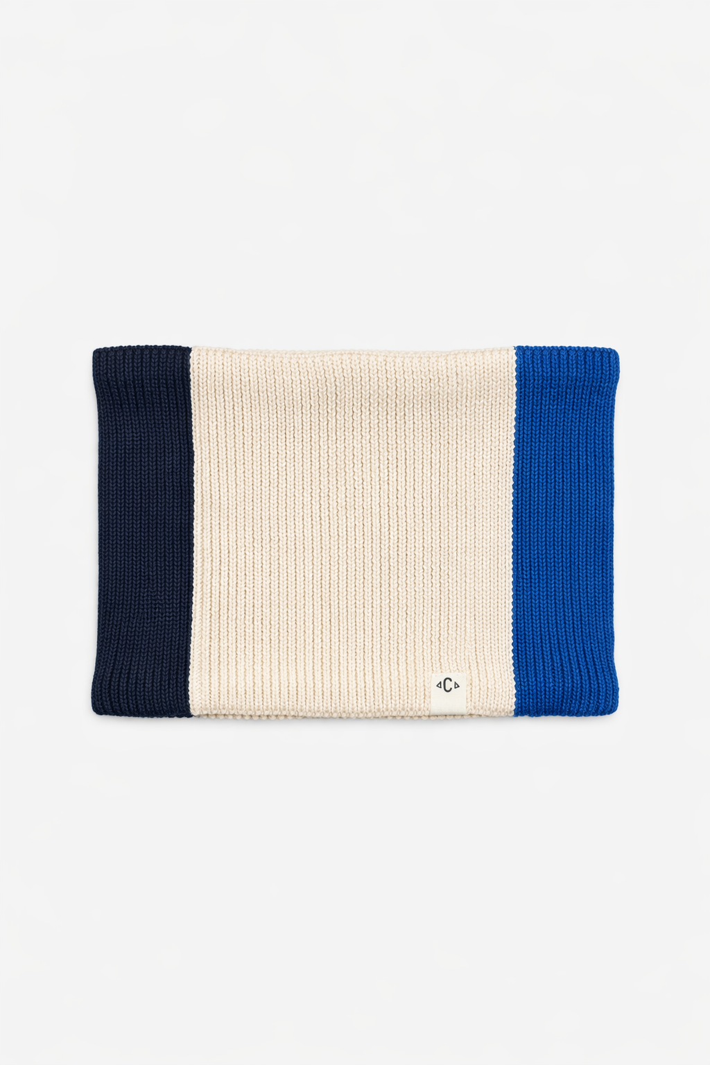 Snood Tricolore Bleu