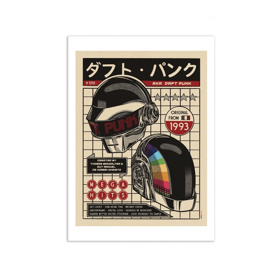 Affiche Daft Punk